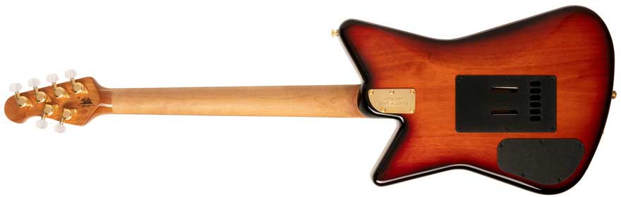 Music Man Mariposa Hh Usa 2h Trem Eb - Sahara Sunset - Guitarra electrica retro rock - Variation 1