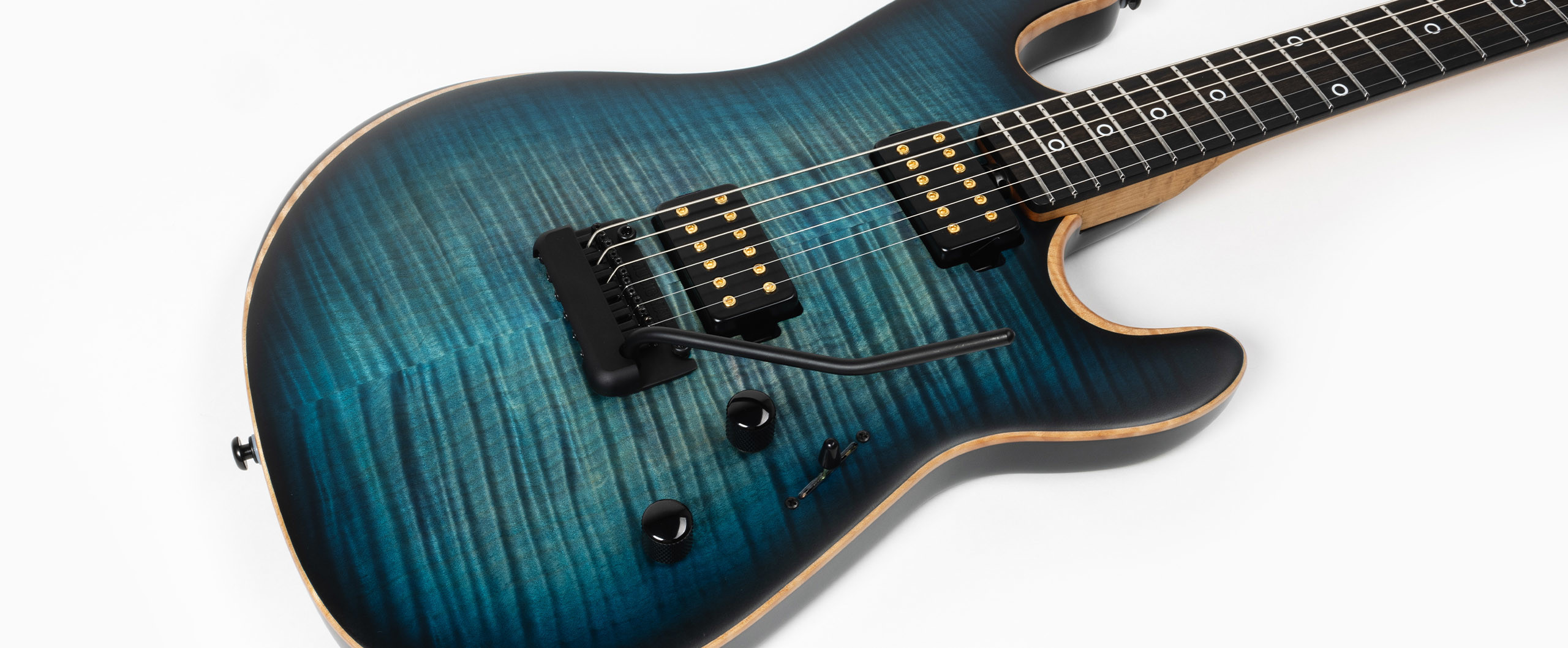 Music Man Rabea Massad Sabre Signature 2h Trem Eb - Carian Burst - Guitarra eléctrica de autor - Variation 2