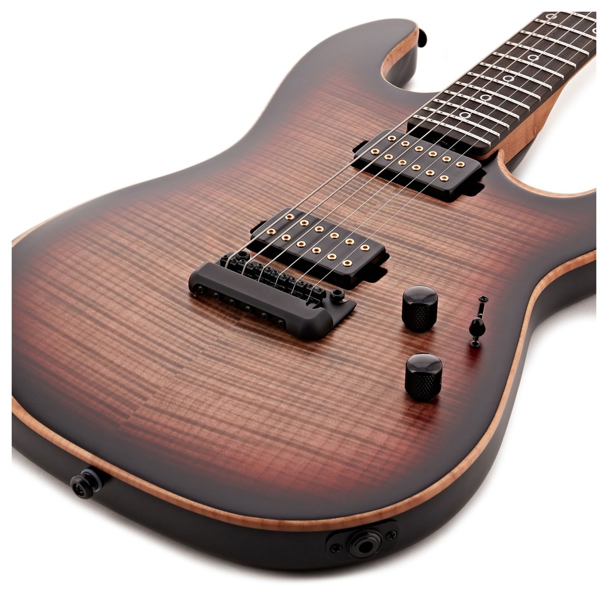 Music Man Rabea Massad Sabre Signature 2h Trem Eb - Vileblood Burst - Guitarra eléctrica de autor - Variation 3