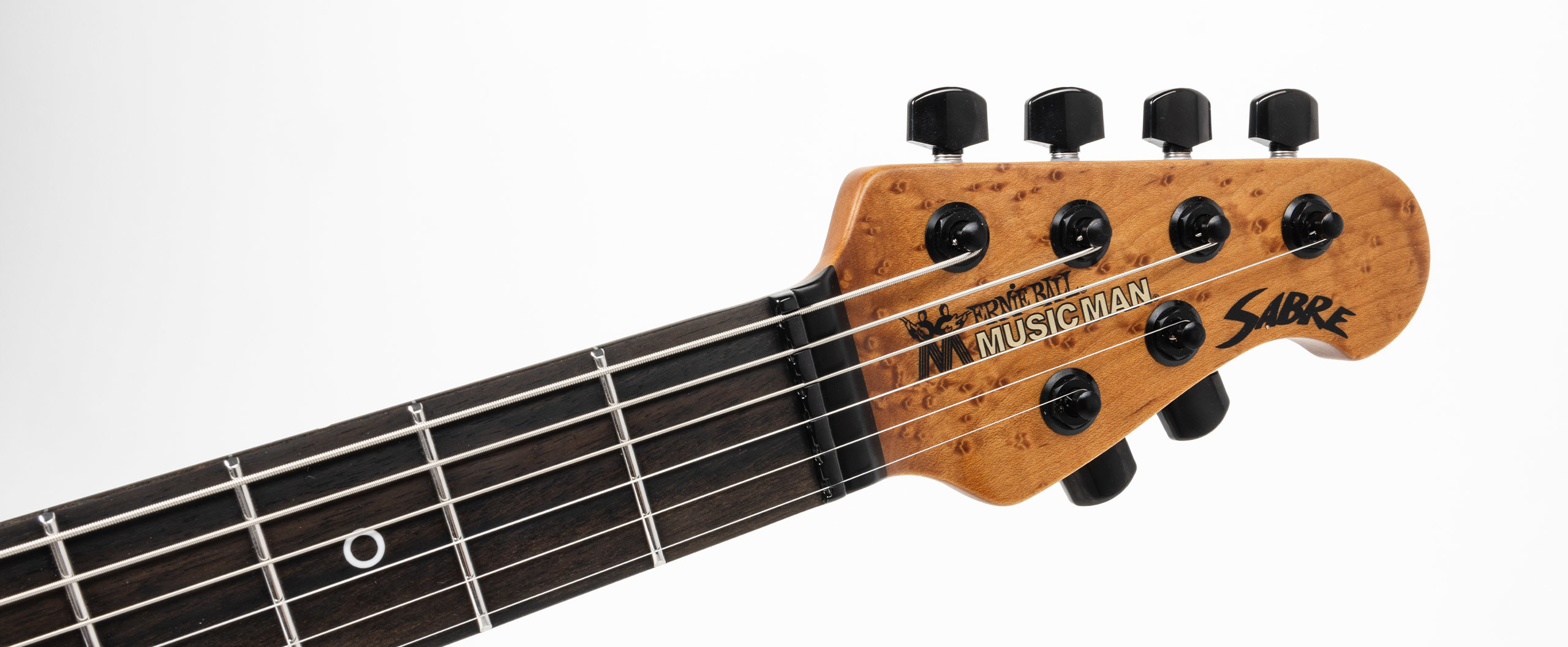Music Man Rabea Massad Sabre Signature 2h Trem Eb - Emerald Hill Burst - Guitarra eléctrica de autor - Variation 4