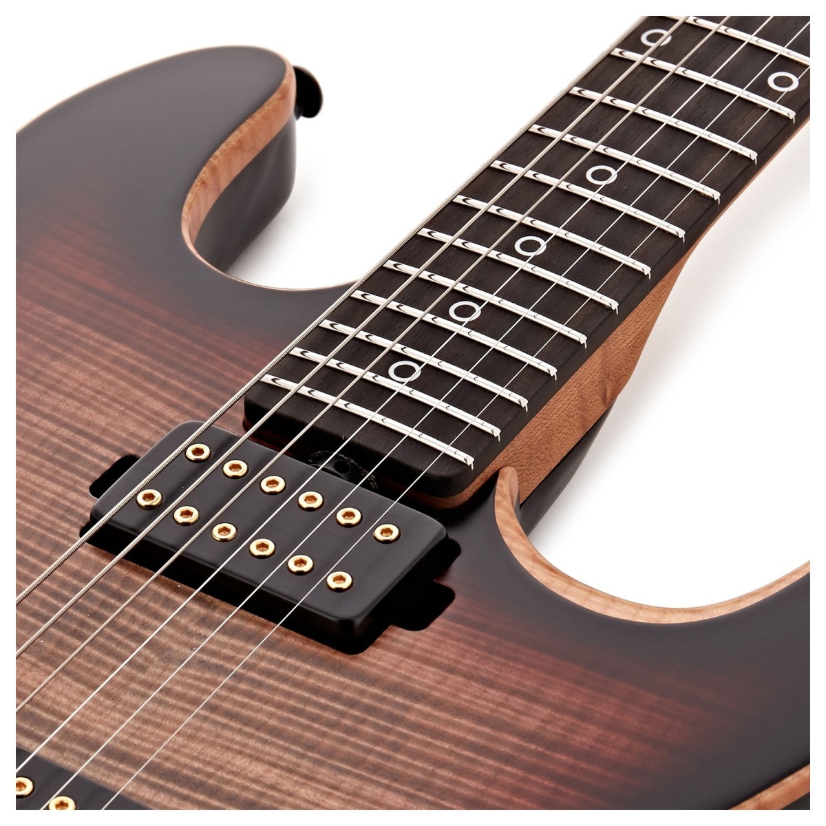 Music Man Rabea Massad Sabre Signature 2h Trem Eb - Vileblood Burst - Guitarra eléctrica de autor - Variation 4