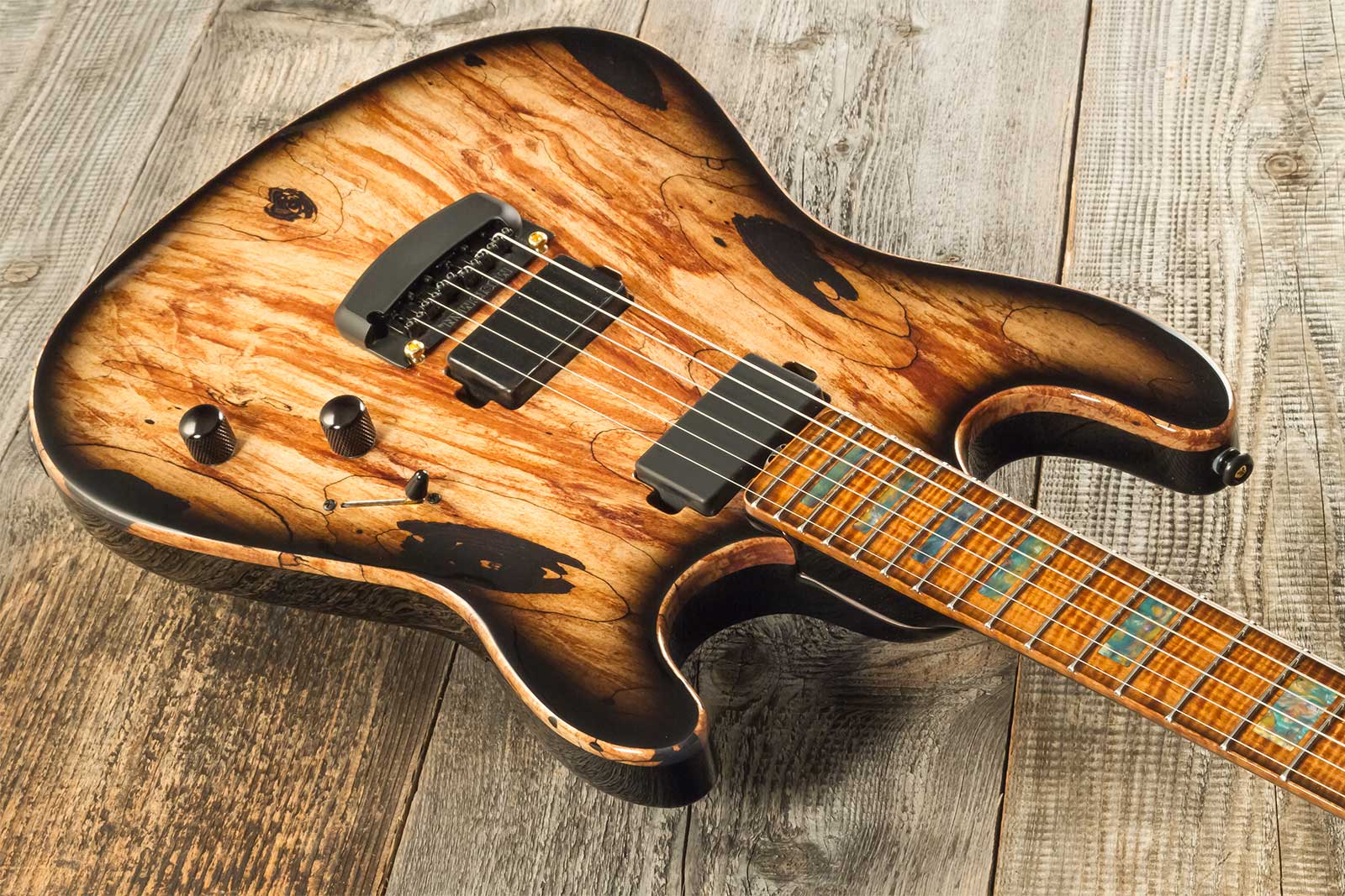 Music Man Sabre Ht Bfr Usa 2h Mn Trem - Duello - Guitarra eléctrica con forma de str. - Variation 6