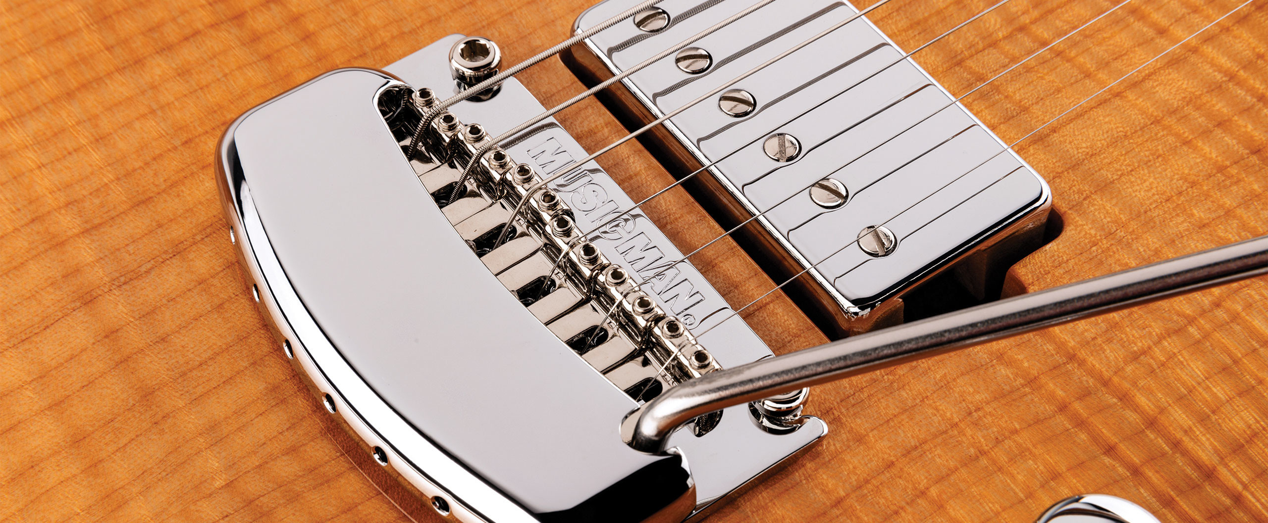 Music Man Sabre Usa 2h Trem Mn - Honey Suckle - Guitarra eléctrica con forma de str. - Variation 4