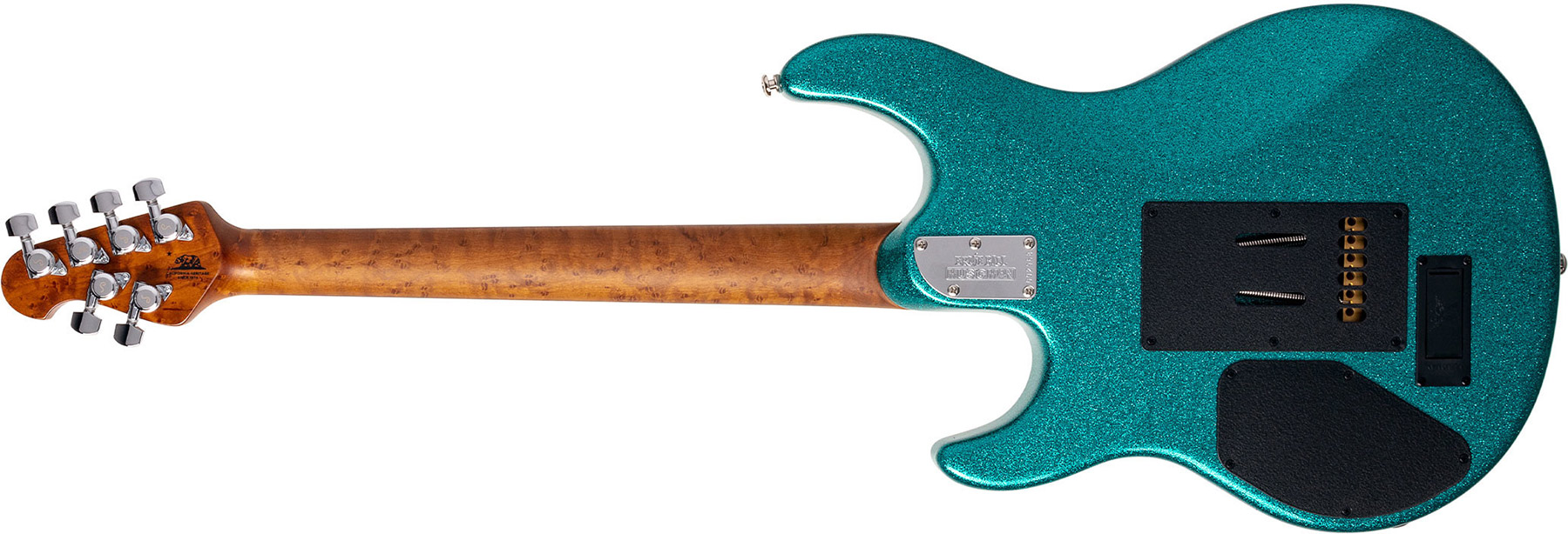 Music Man Steve Lukather Luke Iii 3 Hss Signature Trem Rw - Ocean Sparkle - Guitarra eléctrica con forma de str. - Variation 1