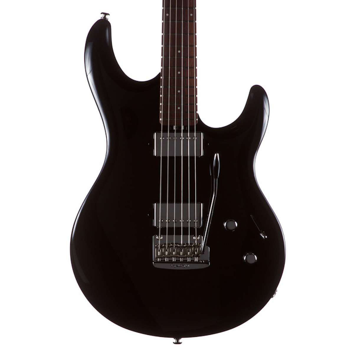 Music Man Steve Lukather Luke Iii 3 Hh Signature Trem Rw - Black - Guitarra eléctrica con forma de str. - Variation 1