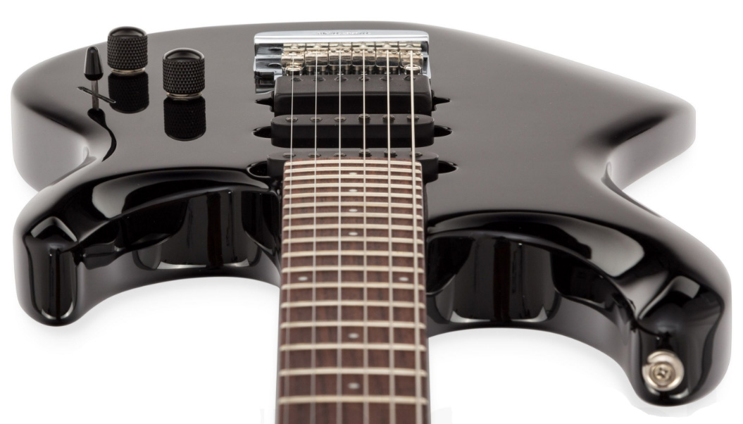 Music Man Steve Lukather Luke 3 Hss - Black - Guitarra eléctrica con forma de str. - Variation 4