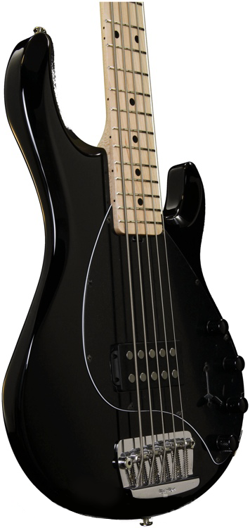 Music Man Stingray Bass 5 H 5-cordes Mn Cobalt - Black - Bajo eléctrico de cuerpo sólido - Variation 1