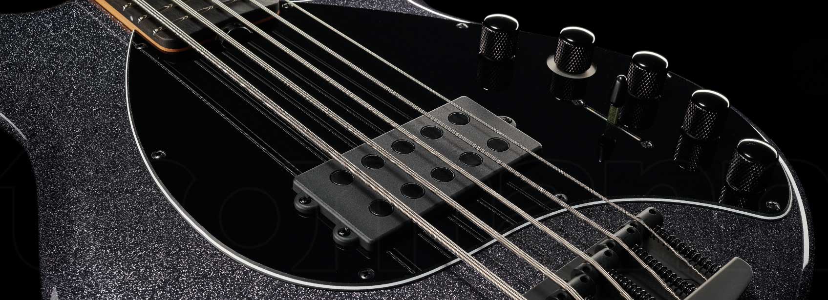 Music Man Stingray Darkray 5c H Active Eb +housse - Starry Night - Bajo eléctrico de cuerpo sólido - Variation 2