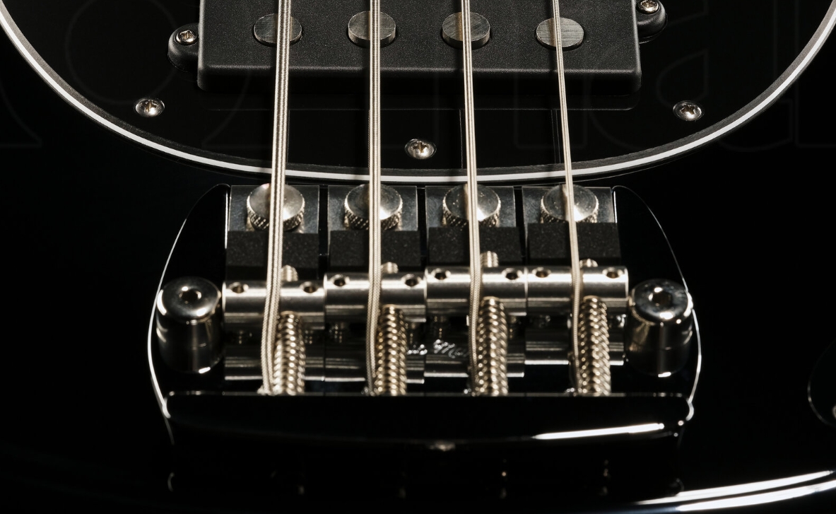 Music Man Stingray Retro 70s Usa Active Mn - Black - Bajo eléctrico de cuerpo sólido - Variation 2