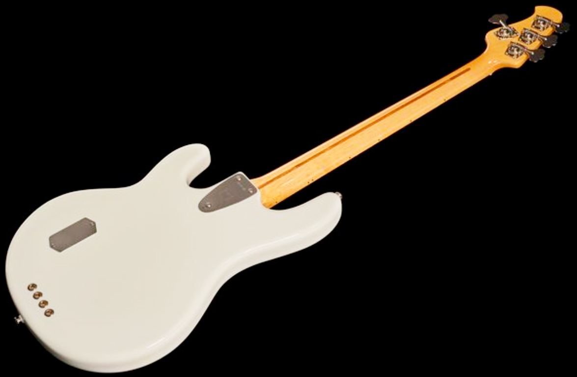 Music Man Stingray Retro 70s Usa Active Mn - White - Bajo eléctrico de cuerpo sólido - Variation 2