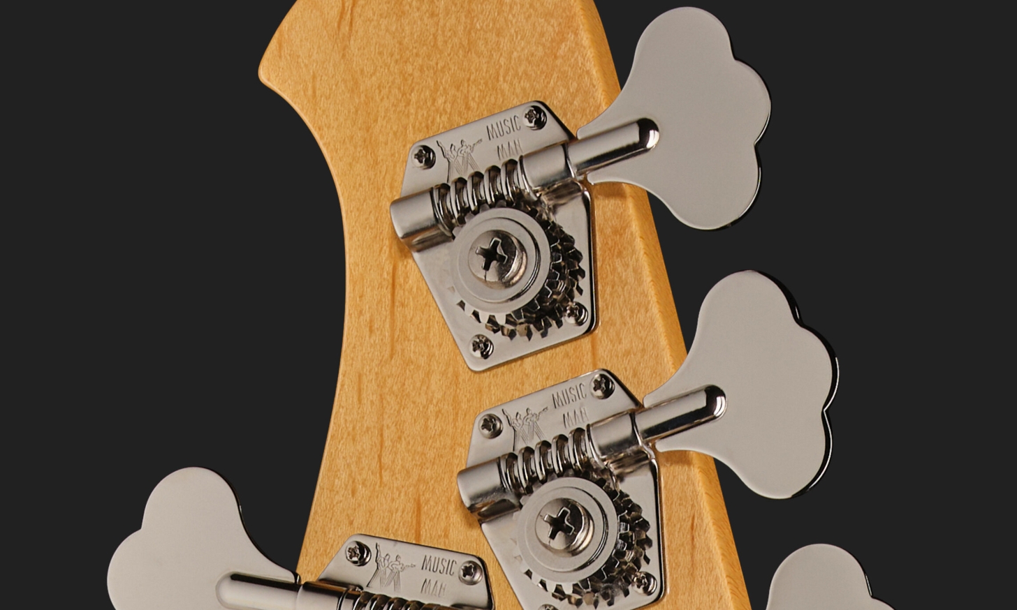 Music Man Stingray Retro 70s Usa Active Mn - White - Bajo eléctrico de cuerpo sólido - Variation 7