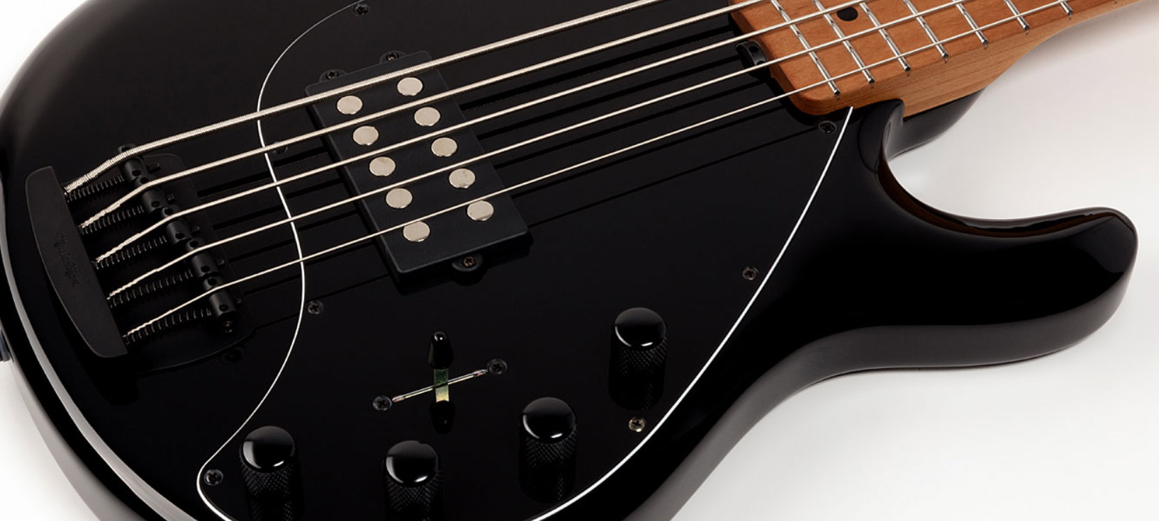 Music Man Stingray Special 5c 2h 2020 Active Mn - Black - Bajo eléctrico de cuerpo sólido - Variation 2