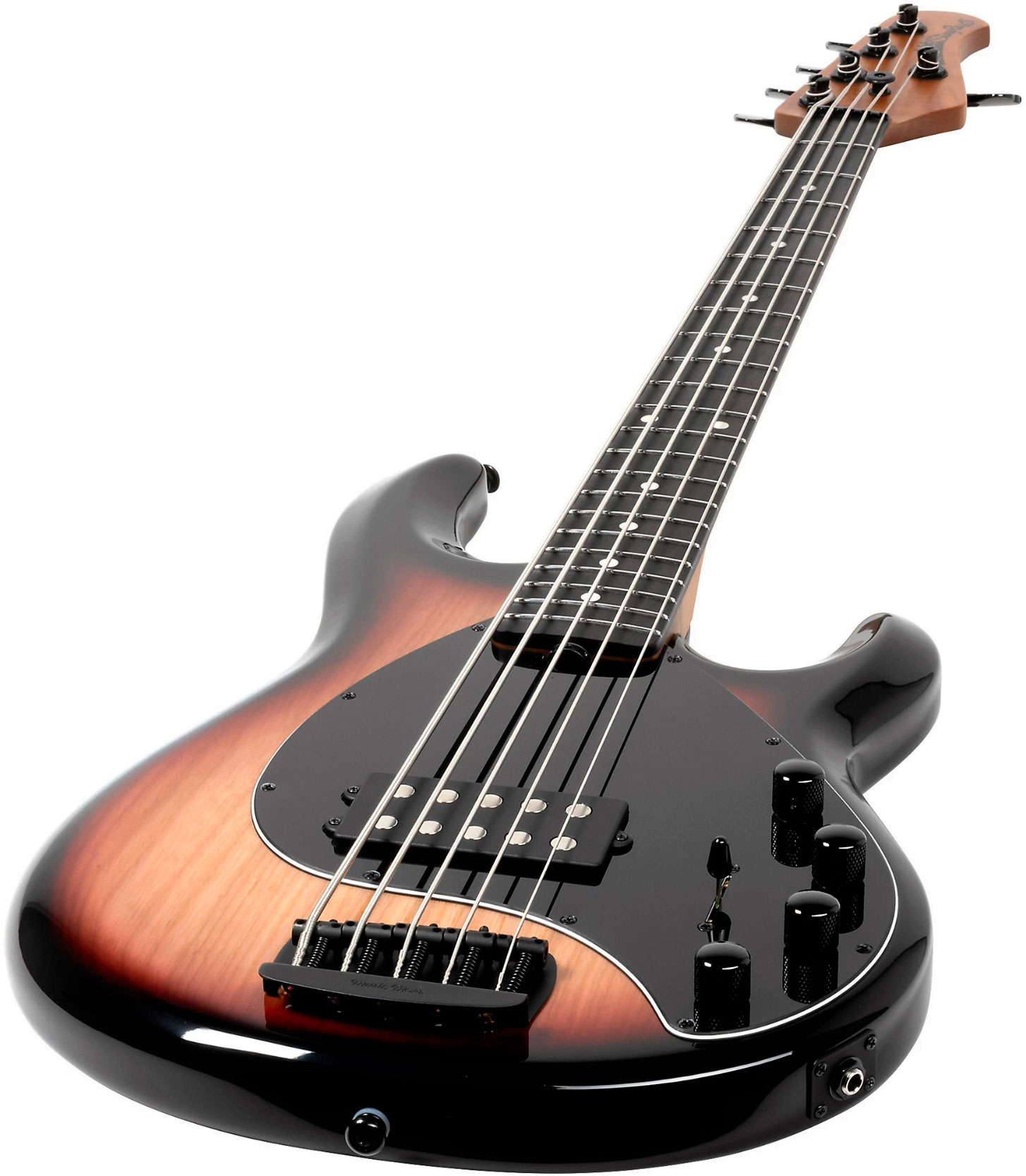 Music Man Stingray Special H 5c Active Eb +housse - Faded Vintage Sunburst - Bajo eléctrico de cuerpo sólido - Variation 2