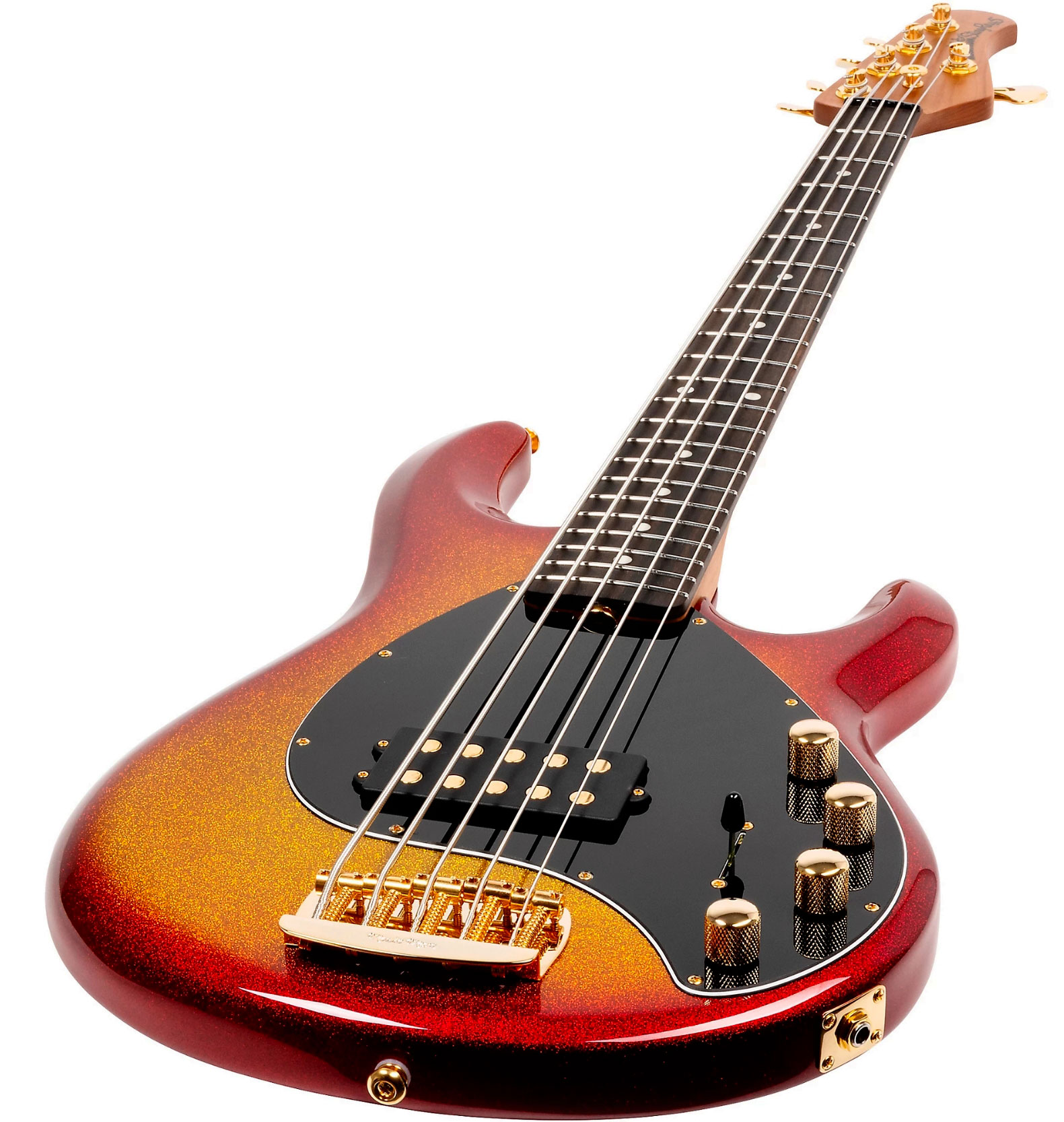 Music Man Stingray Special H 5c Active Eb +housse - Cherry Punch - Bajo eléctrico de cuerpo sólido - Variation 2