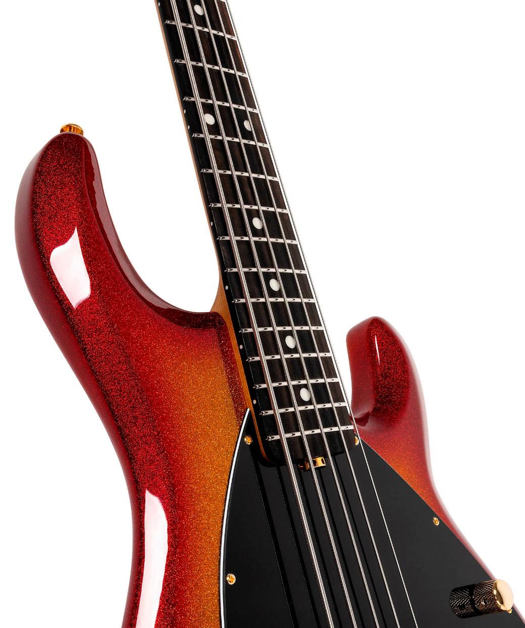 Music Man Stingray Special H 5c Active Eb +housse - Cherry Punch - Bajo eléctrico de cuerpo sólido - Variation 3