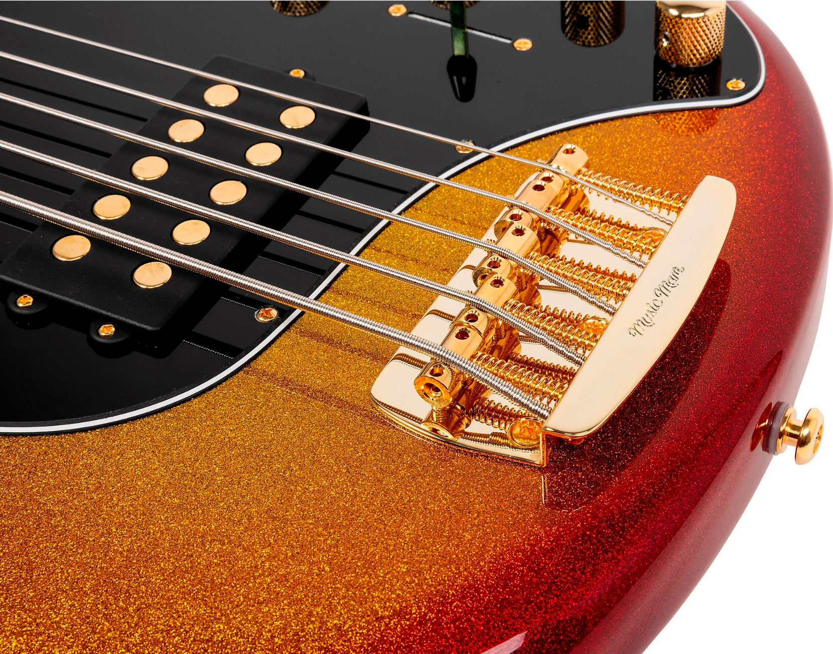 Music Man Stingray Special H 5c Active Eb +housse - Cherry Punch - Bajo eléctrico de cuerpo sólido - Variation 4