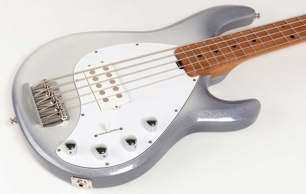 Music Man Stingray Special H 5c Active Mn +housse - Snowy Night - Bajo eléctrico de cuerpo sólido - Variation 2