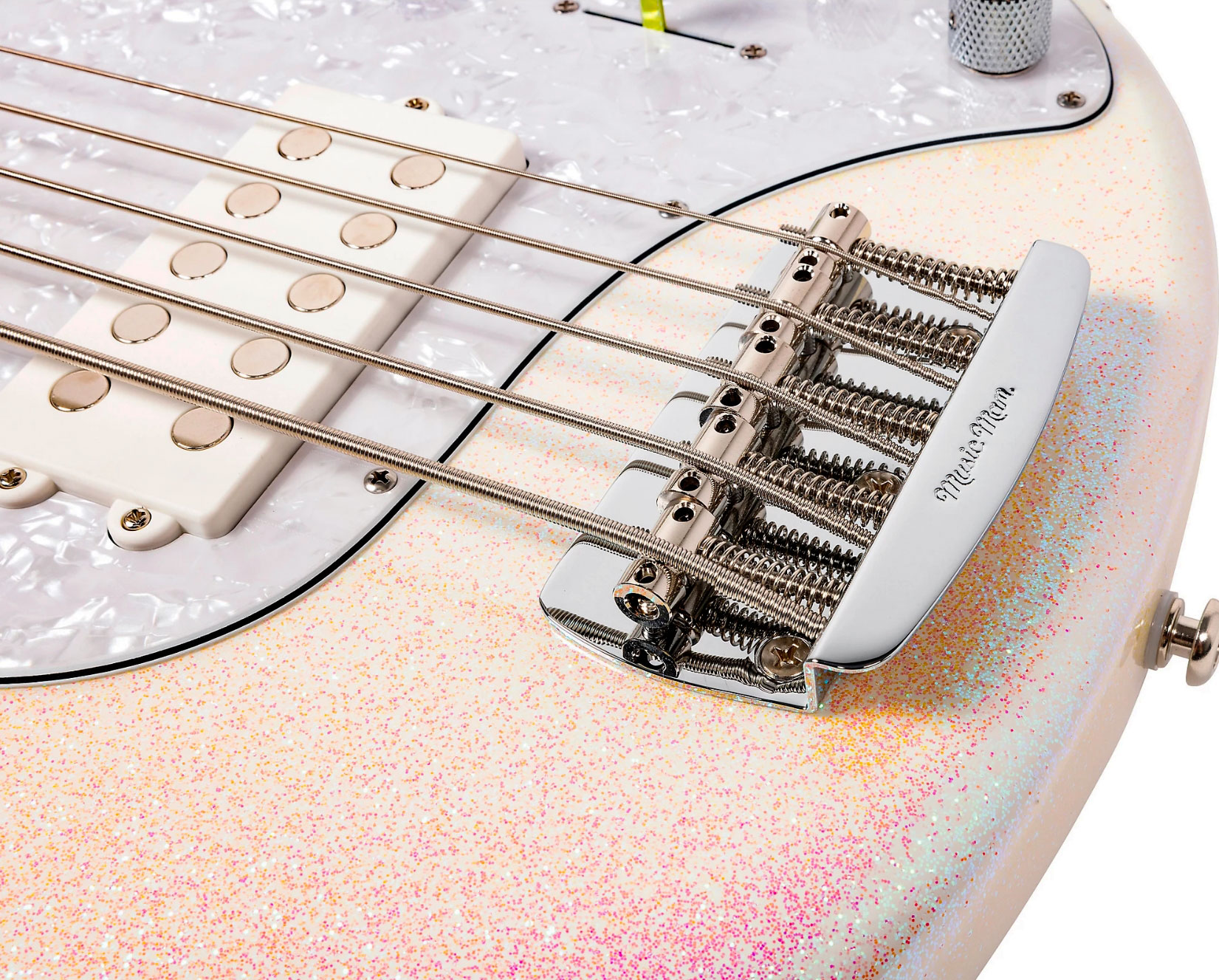 Music Man Stingray Special H 5c Active Mn +housse - Dazzler - Bajo eléctrico de cuerpo sólido - Variation 4