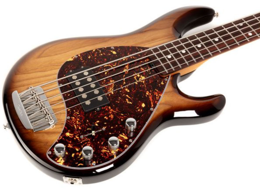 Music Man Stingray Special H 5c Active Rw +housse - Burnt Ends - Bajo eléctrico de cuerpo sólido - Variation 2