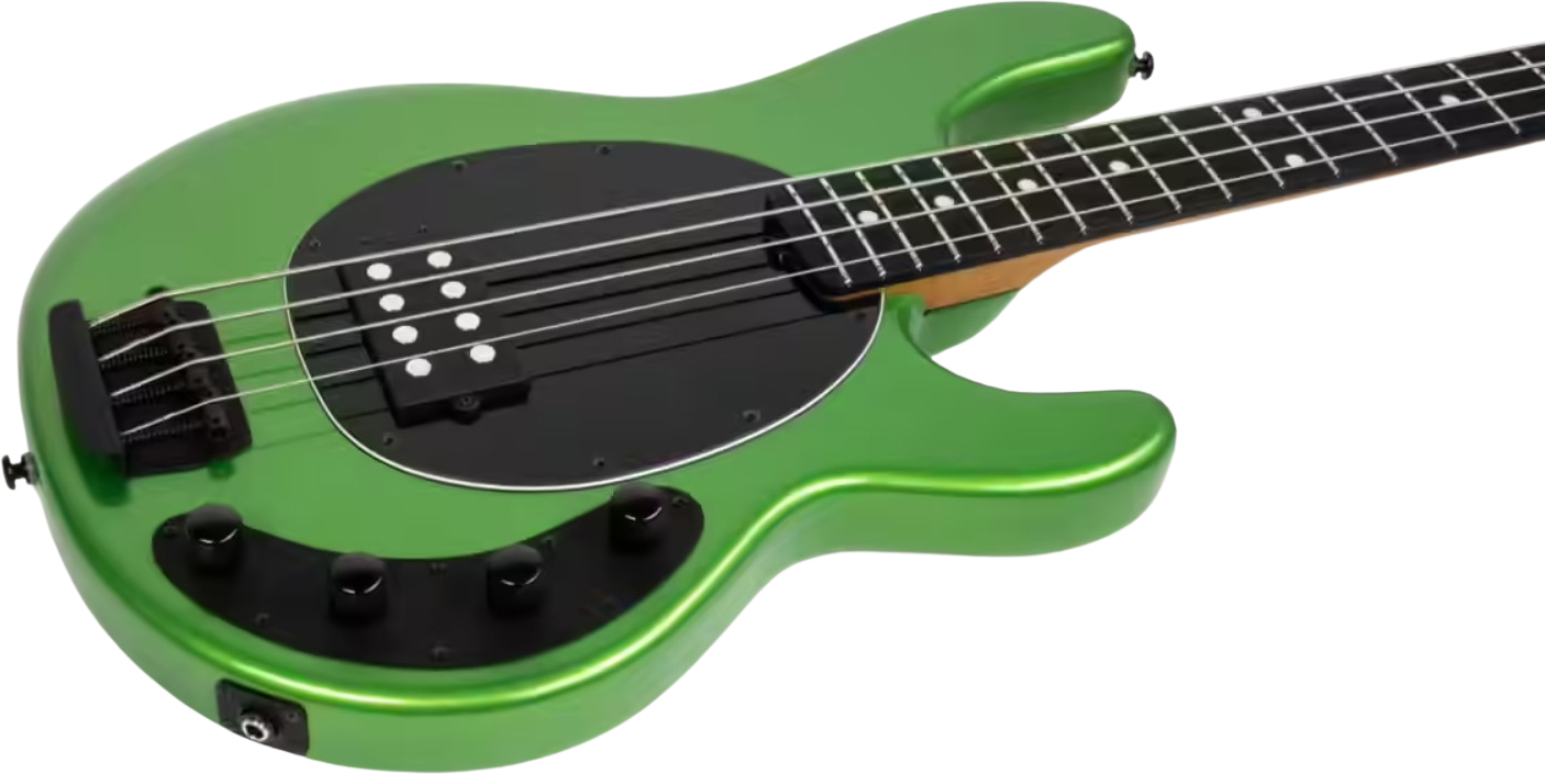 Music Man Stingray Special H Active Eb +etui - Kiwi Green - Bajo eléctrico de cuerpo sólido - Variation 2