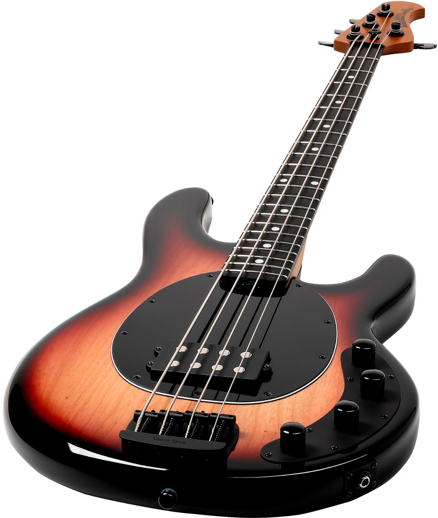 Music Man Stingray Special H Active Eb +housse - Faded Vintage Sunburst - Bajo eléctrico de cuerpo sólido - Variation 2