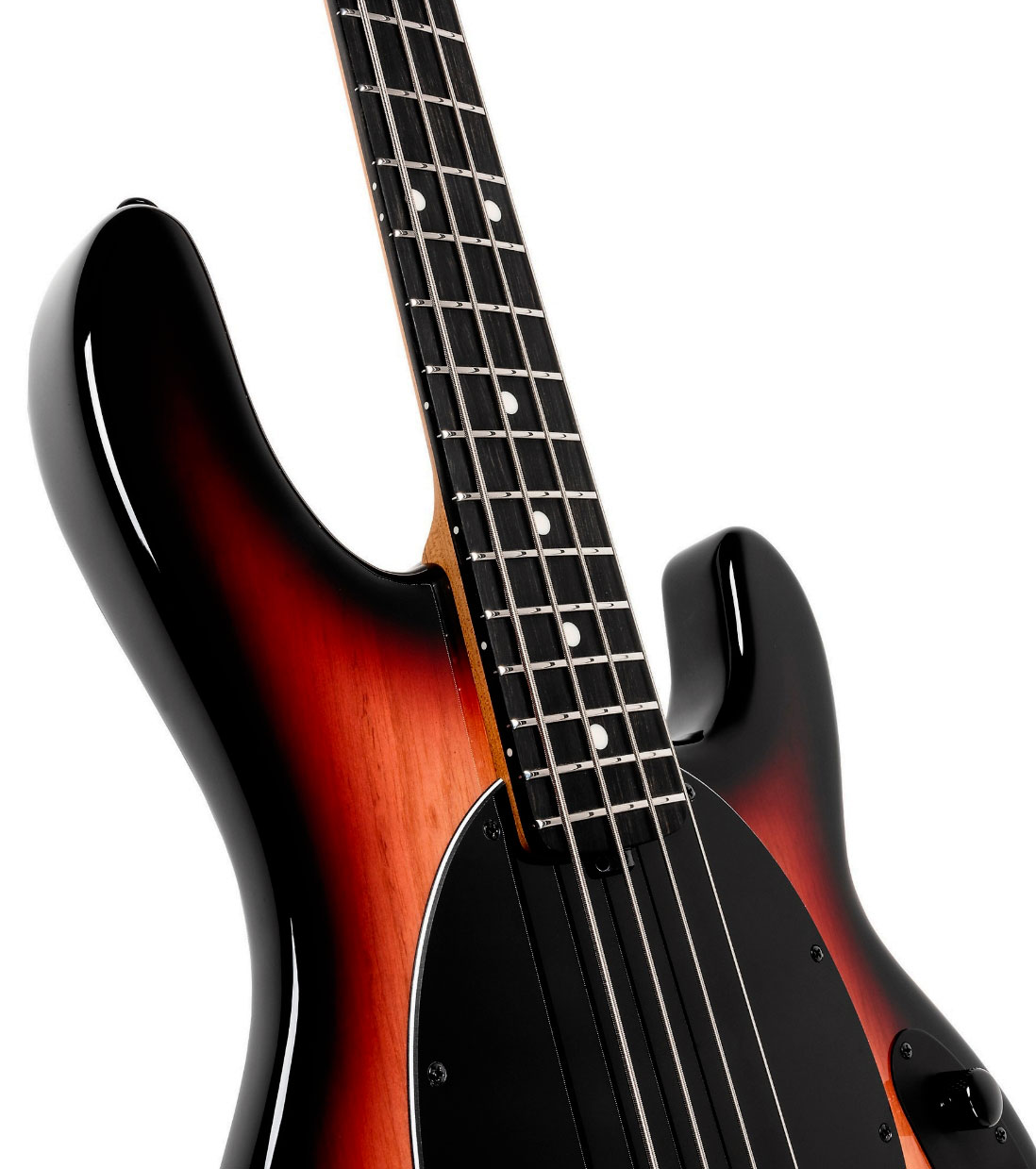 Music Man Stingray Special H Active Eb +housse - Faded Vintage Sunburst - Bajo eléctrico de cuerpo sólido - Variation 3
