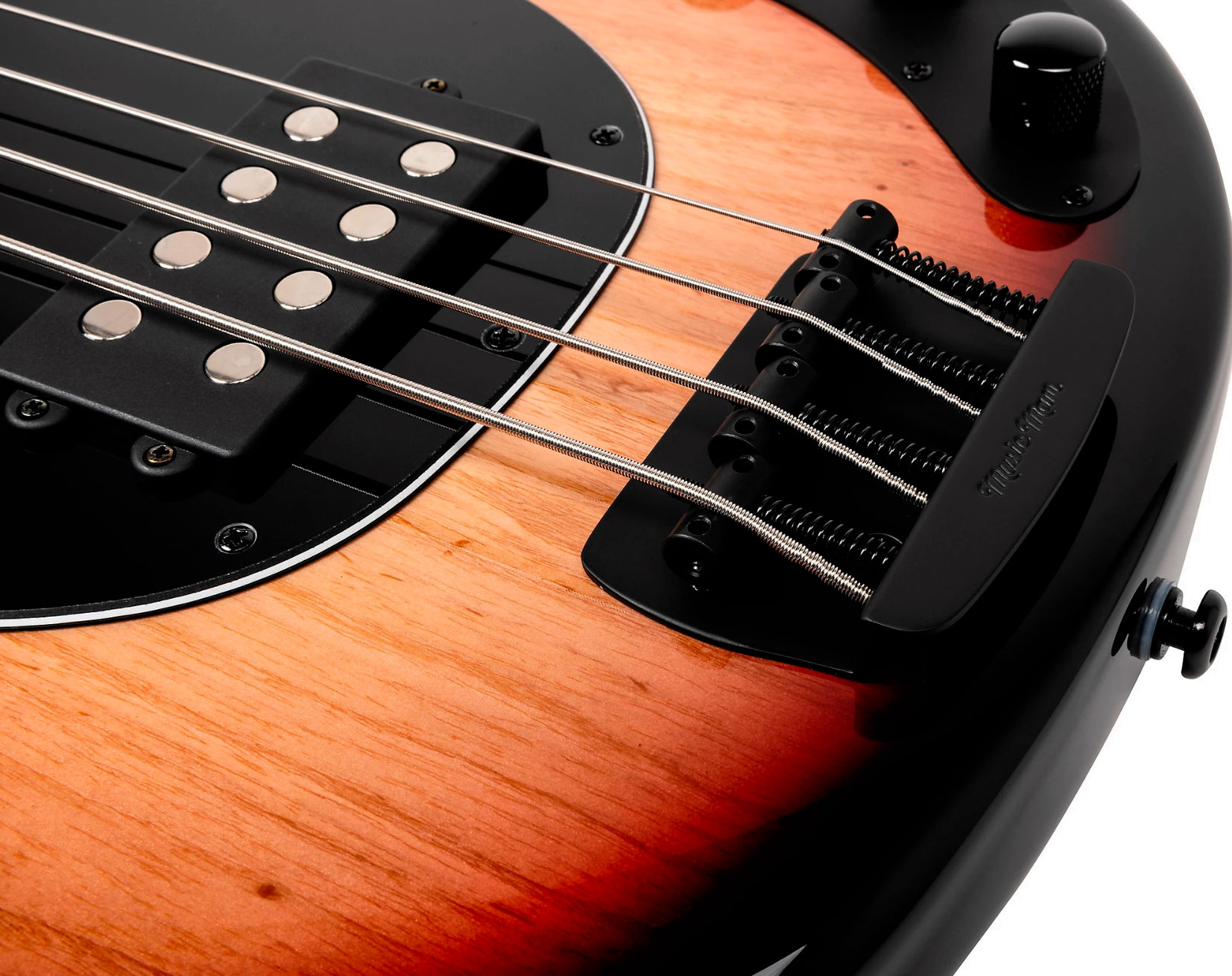 Music Man Stingray Special H Active Eb +housse - Faded Vintage Sunburst - Bajo eléctrico de cuerpo sólido - Variation 4