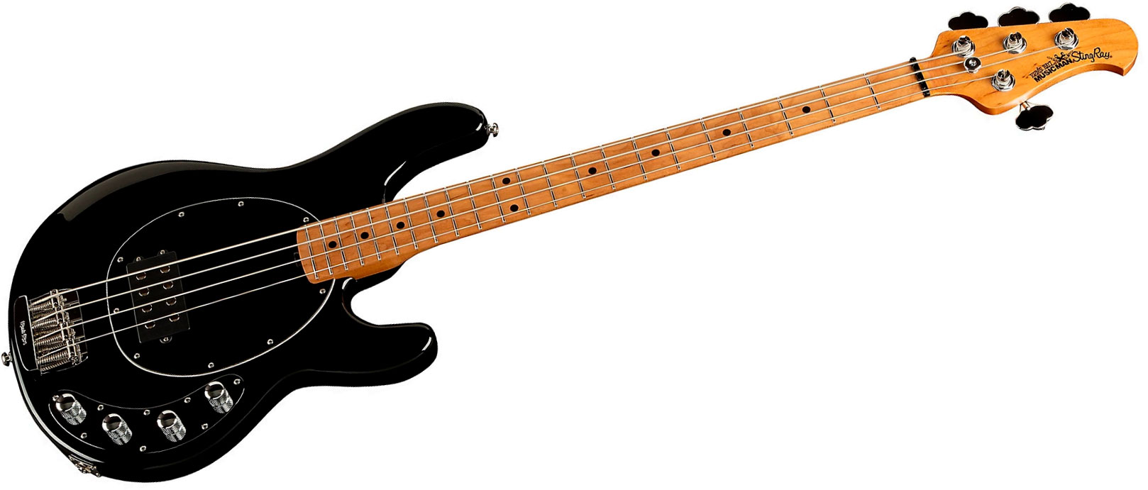 Music Man Stingray Special H Active Mn +housse - Black - Bajo eléctrico de cuerpo sólido - Variation 2
