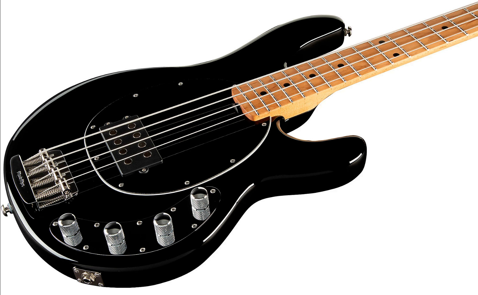 Music Man Stingray Special H Active Mn +housse - Black - Bajo eléctrico de cuerpo sólido - Variation 3