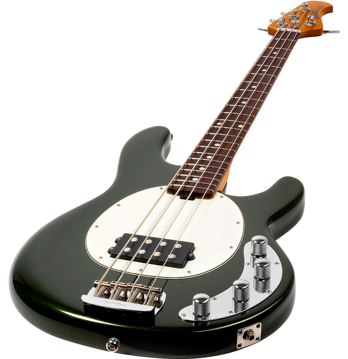 Music Man Stingray Special H Active Rw +housse - Fallout Green - Bajo eléctrico de cuerpo sólido - Variation 2