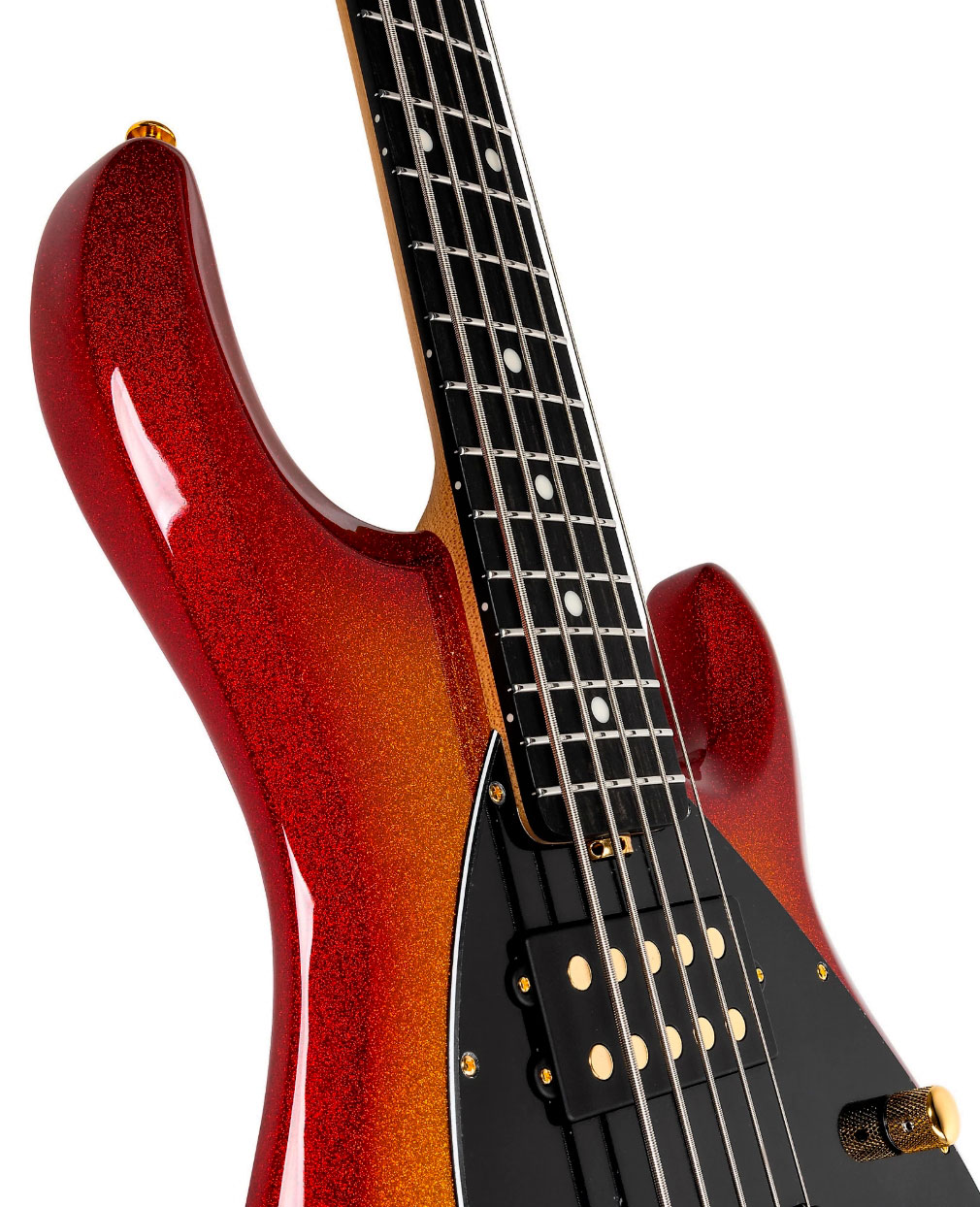 Music Man Stingray Special Hh 5c Active Eb +housse - Cherry Punch - Bajo eléctrico de cuerpo sólido - Variation 3