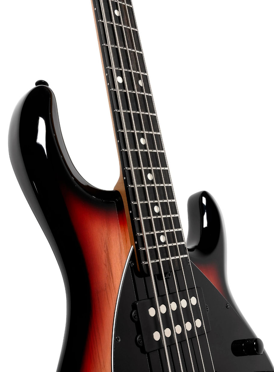 Music Man Stingray Special Hh 5c Active Eb +housse - Faded Vintage Sunburst - Bajo eléctrico de cuerpo sólido - Variation 3