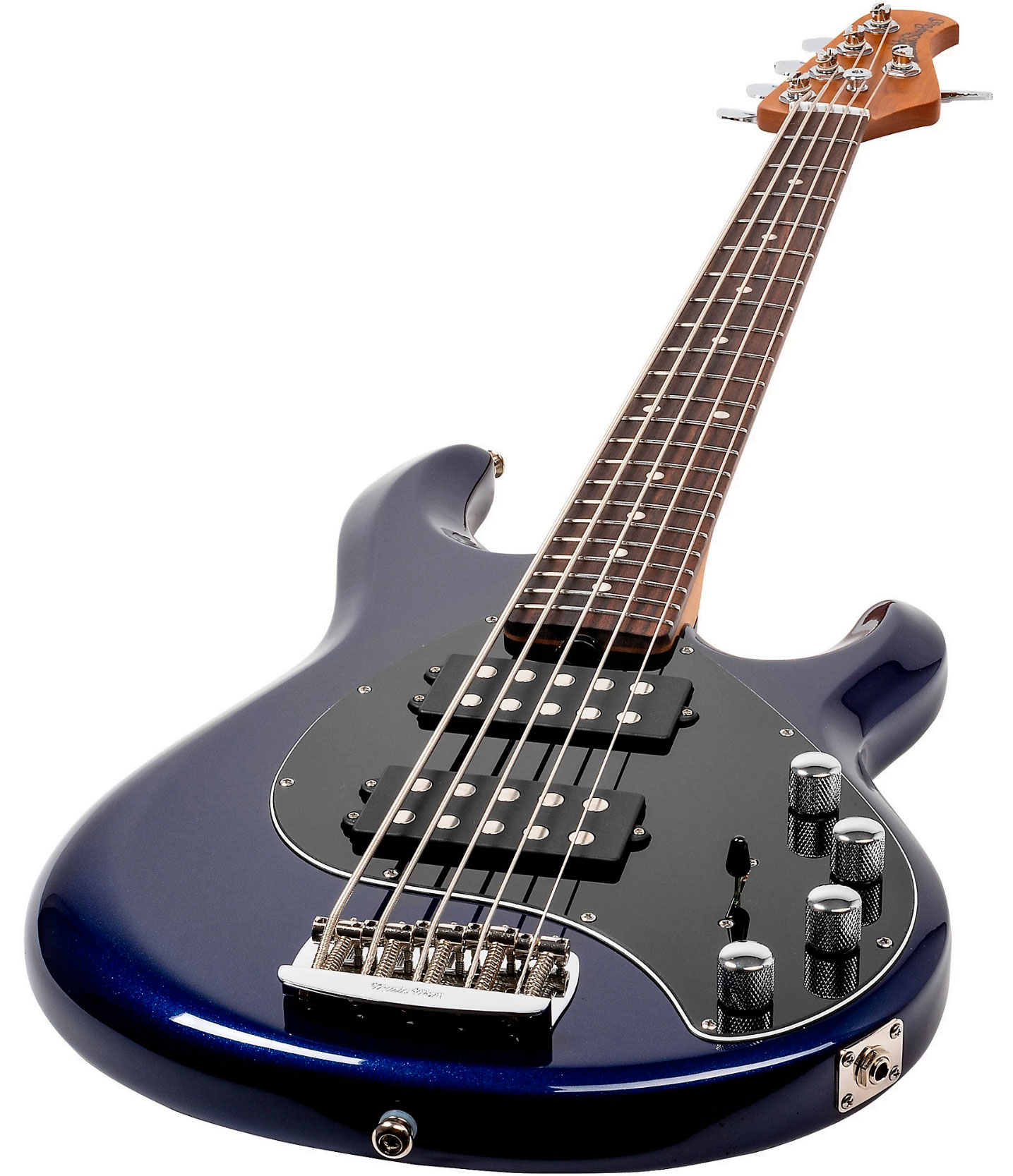 Music Man Stingray Special Hh 5c Active Rw +housse - Butane Blue - Bajo eléctrico de cuerpo sólido - Variation 2