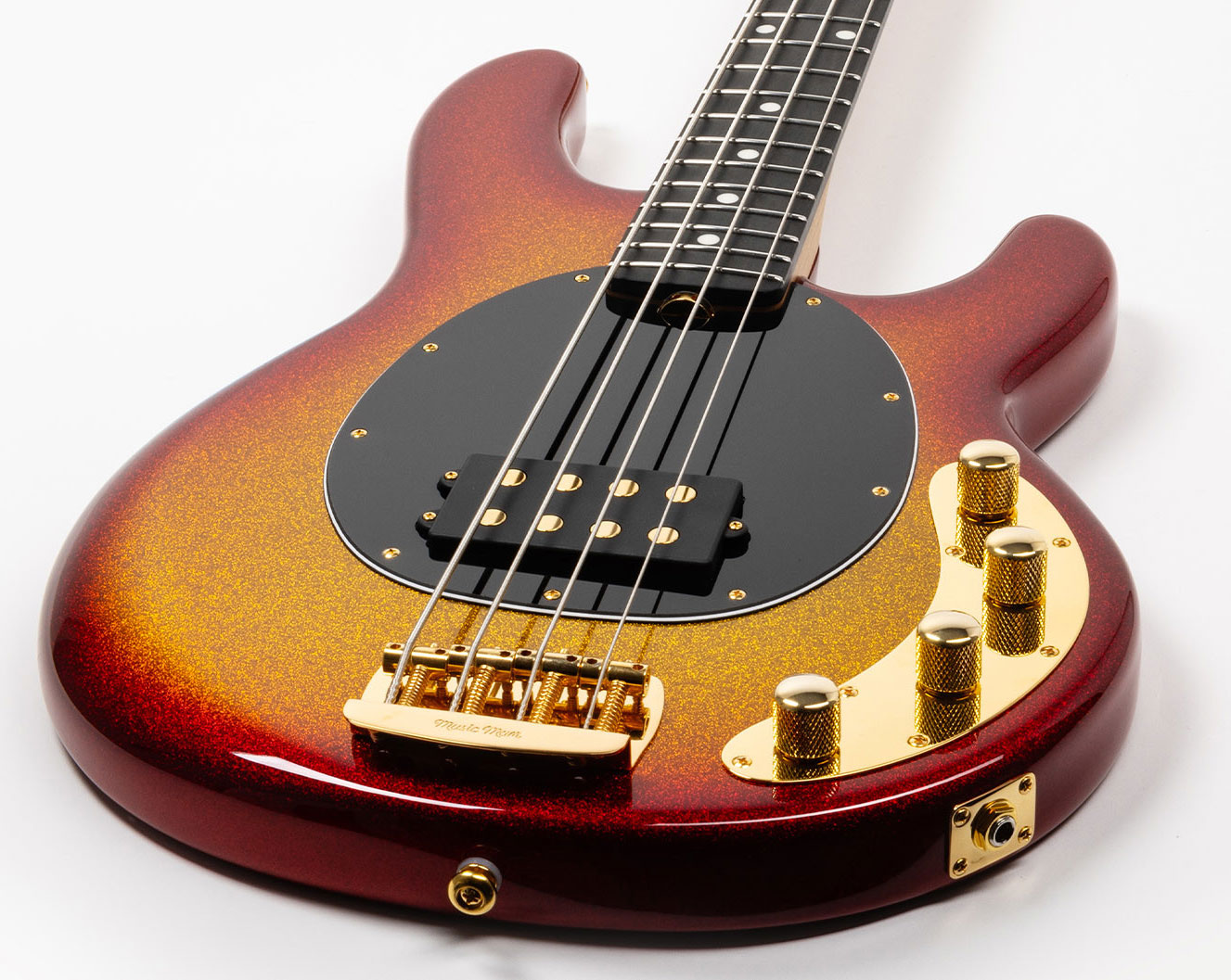 Music Man Stingray Special Hh Active Eb +housse - Cherry Punch - Bajo eléctrico de cuerpo sólido - Variation 2