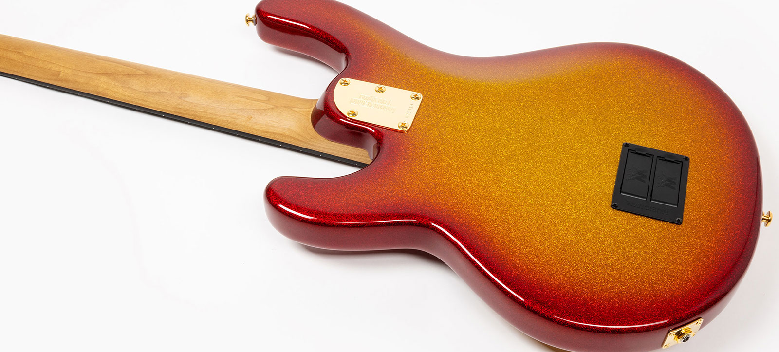 Music Man Stingray Special Hh Active Eb +housse - Cherry Punch - Bajo eléctrico de cuerpo sólido - Variation 4