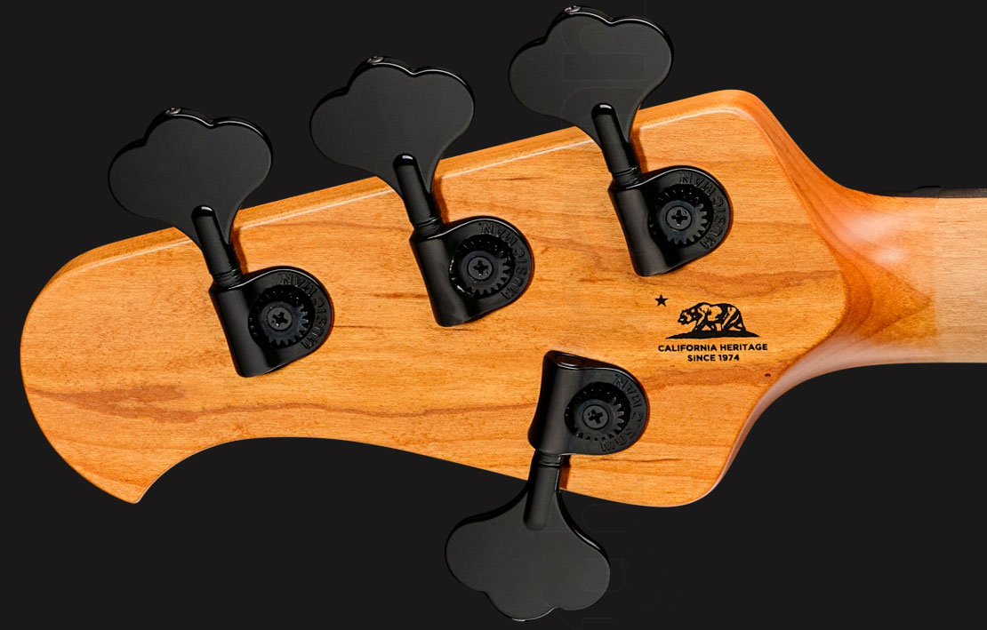 Music Man Stingray Special Hh Active Eb +housse - Faded Vintage Sunburst - Bajo eléctrico de cuerpo sólido - Variation 5