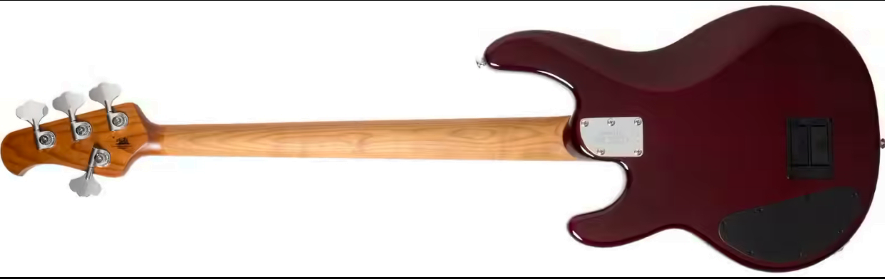 Music Man Stingray Special Hh Active Mn +housse - Translucent Oxblood - Bajo eléctrico de cuerpo sólido - Variation 1