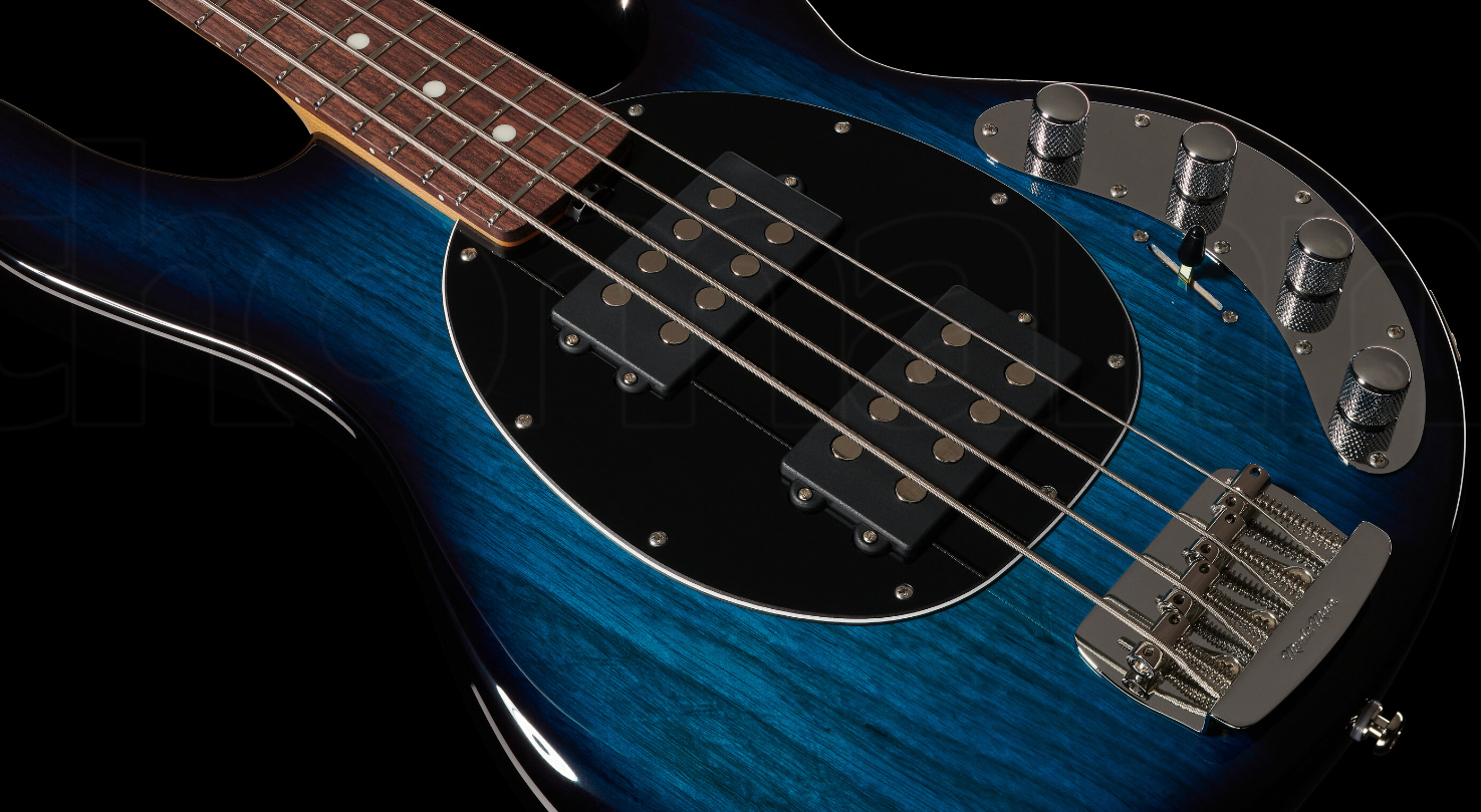 Music Man Stingray Special Hh Active Rw +etui - Pacific Blue Burst - Bajo eléctrico de cuerpo sólido - Variation 3