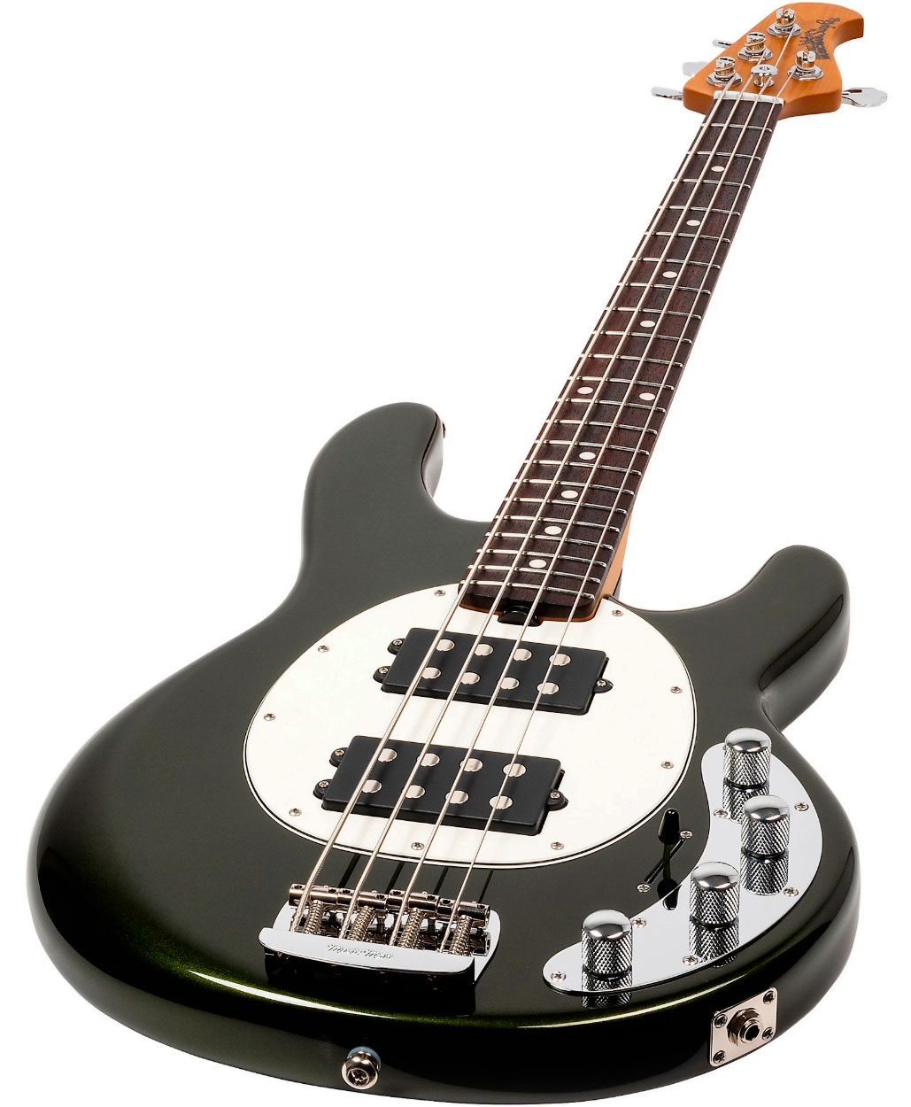 Music Man Stingray Special Hh Active Rw +housse - Fallout Green - Bajo eléctrico de cuerpo sólido - Variation 2