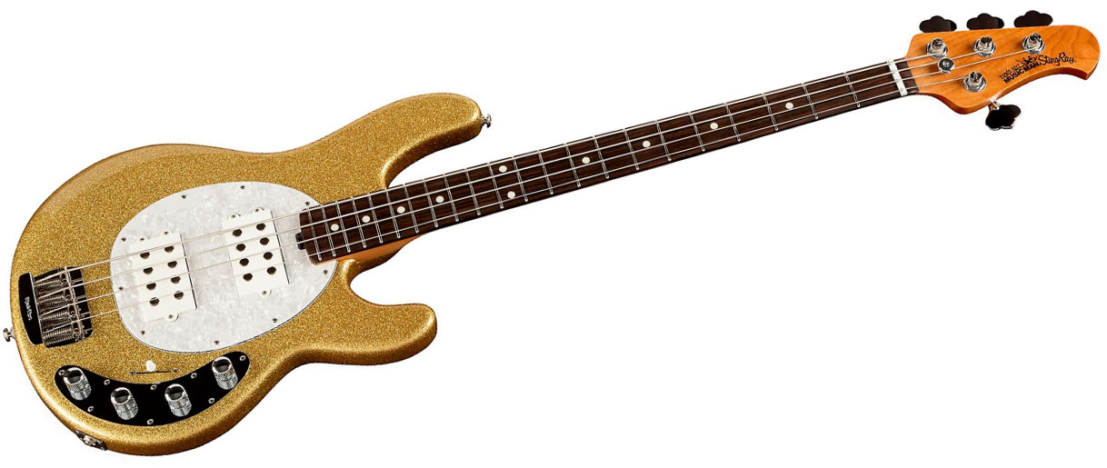 Music Man Stingray Special Hh Active Rw +housse - Genius Gold - Bajo eléctrico de cuerpo sólido - Variation 2
