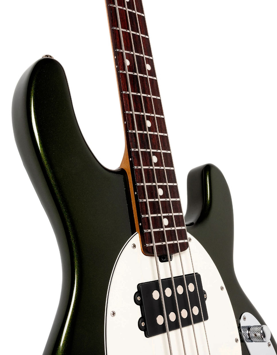 Music Man Stingray Special Hh Active Rw +housse - Fallout Green - Bajo eléctrico de cuerpo sólido - Variation 3