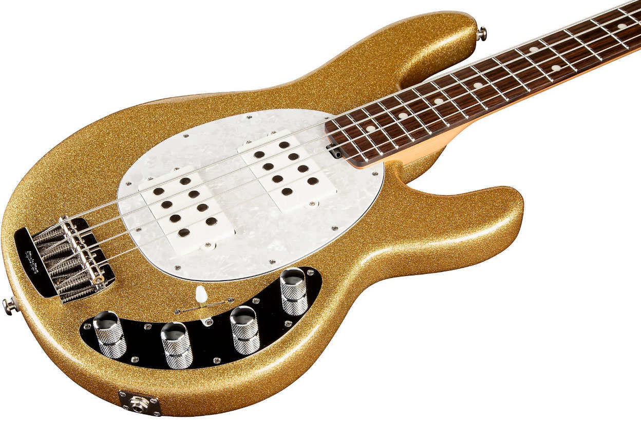 Music Man Stingray Special Hh Active Rw +housse - Genius Gold - Bajo eléctrico de cuerpo sólido - Variation 3