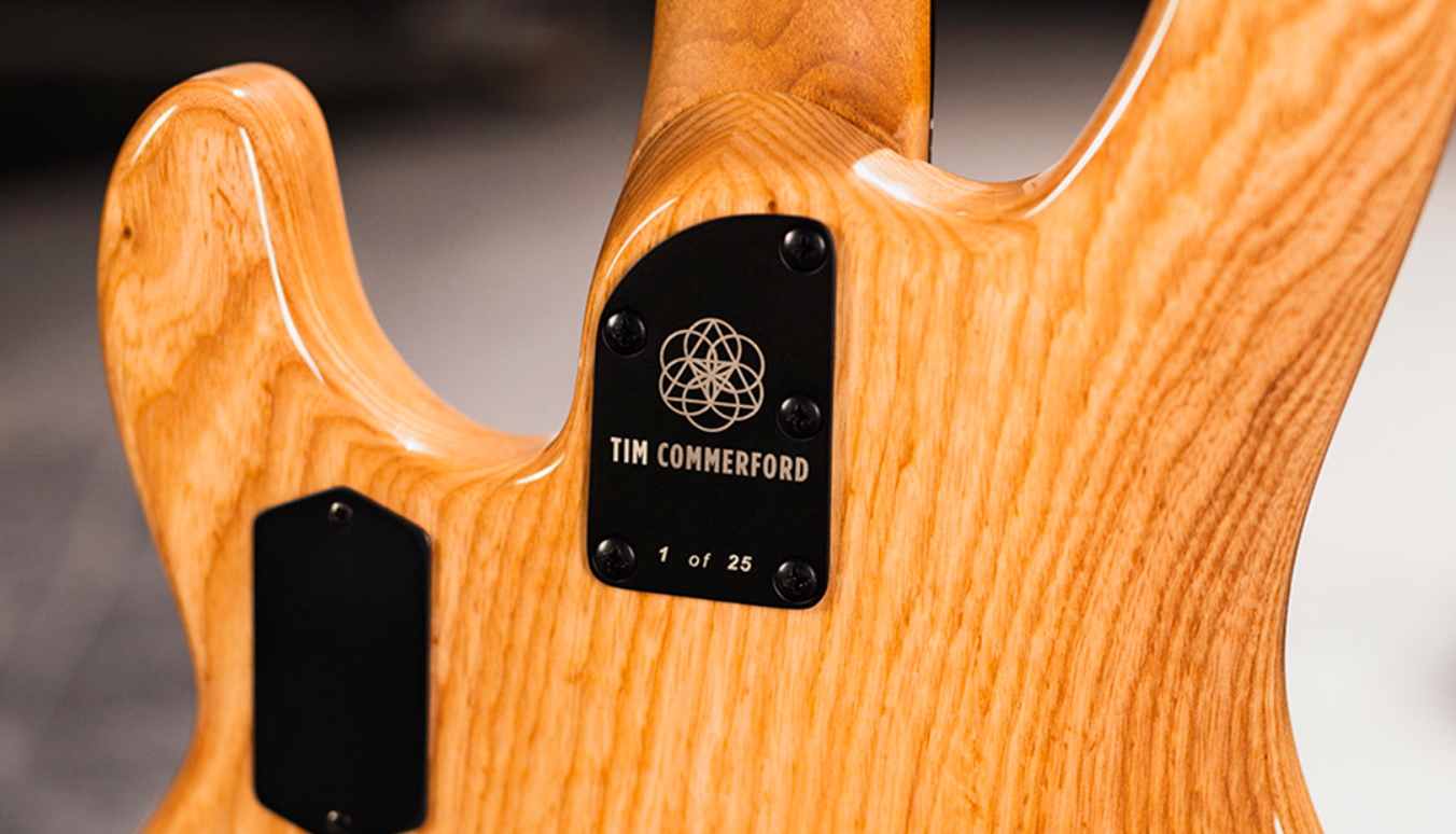 Music Man Tim Commerford Stingray Bass Active Signature Eb - Natural Gloss - Bajo eléctrico de cuerpo sólido - Variation 2