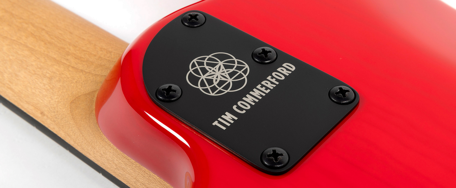 Music Man Tim Commerford Stingray Bass Active Signature Eb - Caliper Red - Bajo eléctrico de cuerpo sólido - Variation 6