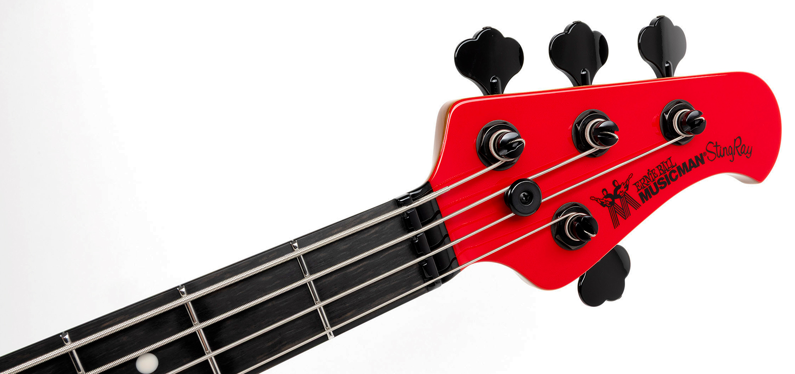Music Man Tim Commerford Stingray Bass Active Signature Eb - Caliper Red - Bajo eléctrico de cuerpo sólido - Variation 7