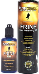 Care & cleaning guitarra Music nomad Total maintenance kit for fingerboard - Frine kit (MN124) + F-One (MN105)