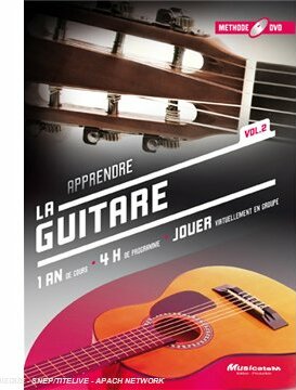 Musicatem Dvd Apprendre La Guitare Acoustique Volume 2 - Librería para guitarra acústica - Main picture
