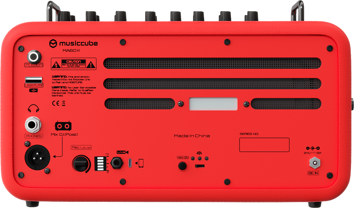 Musiccube Ma 60 Iii Red - Sistema de sonorización portátil - Variation 1