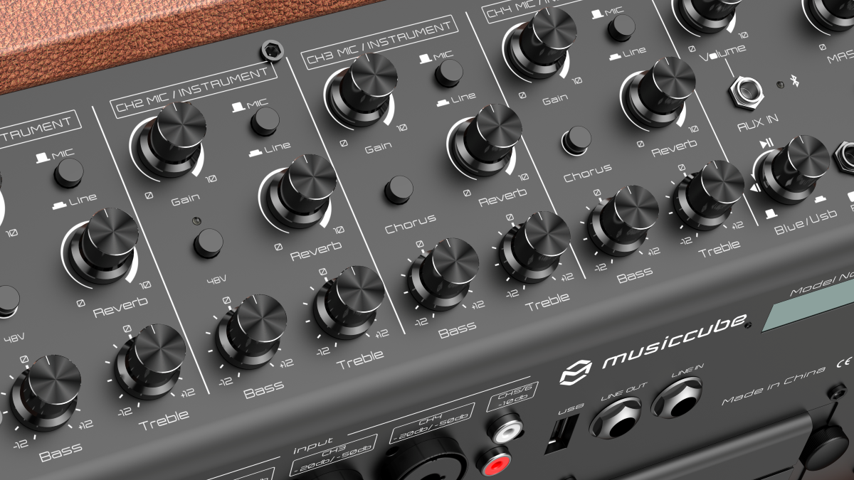 Musiccube T3 Ii Brown - Sistema de sonorización portátil - Variation 3