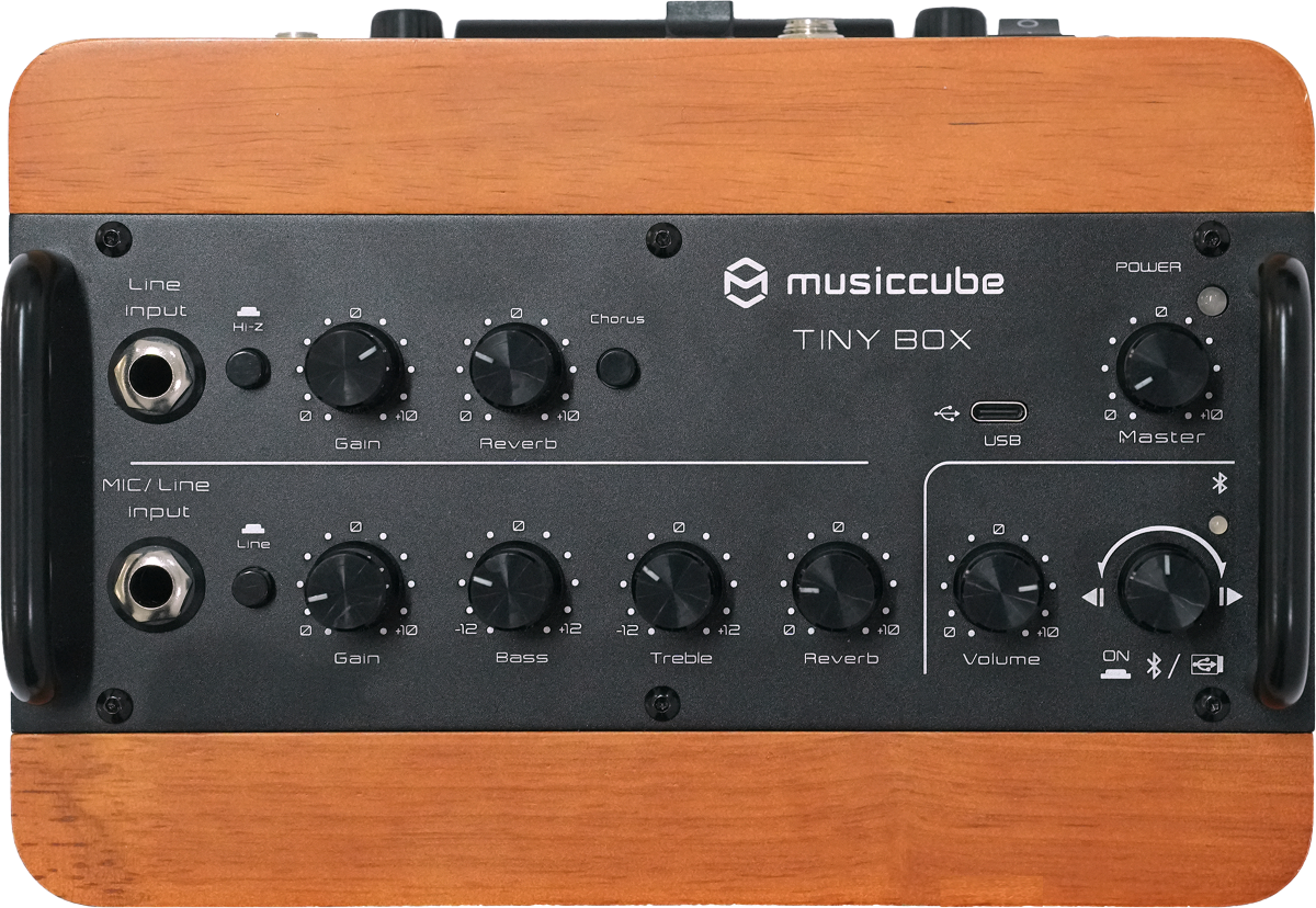 Musiccube Tiny Box D2 Dark Oak Wood - Sistema de sonorización portátil - Variation 1